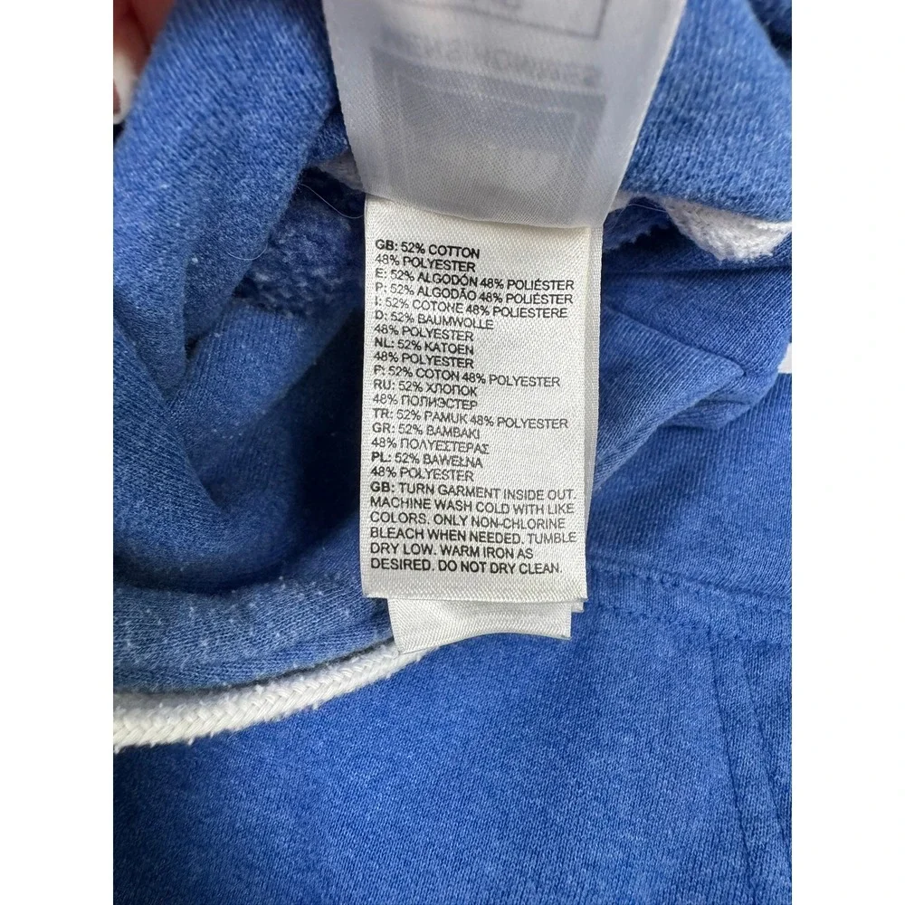 The North Face‎ Mens Blue Graphic Pullover Hoodie Since 1968 Large F13 SMU